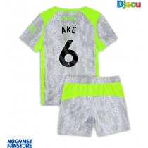 Manchester City Nathan Ake #6 Rezervni Dres za djecu 2025-26 Kratak Rukav (+ Kratke hlače)